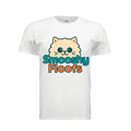 TShirt with smooshy floofs logo on the front on white background 